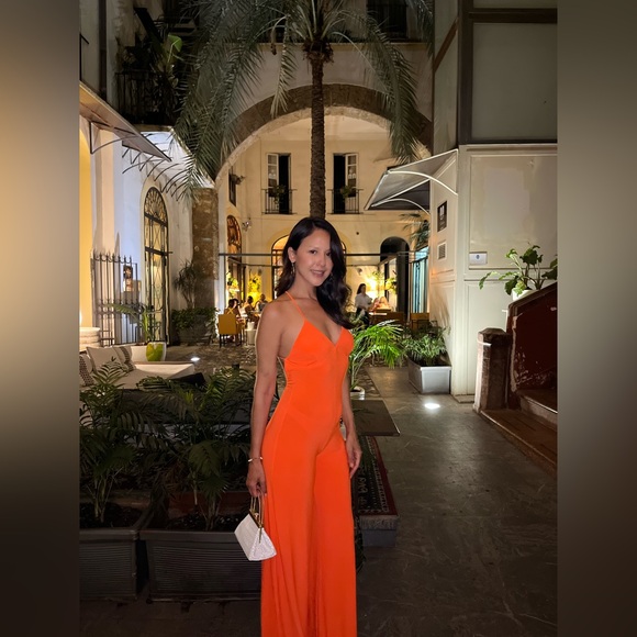 Norma Kamali Low Back Jumpsuit - Picture 3 of 4